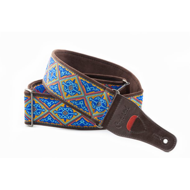 RightOn! Hafa Blue Guitar Strap